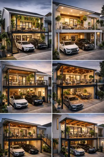 Mezannine Teras Rumah Keren di Halimun